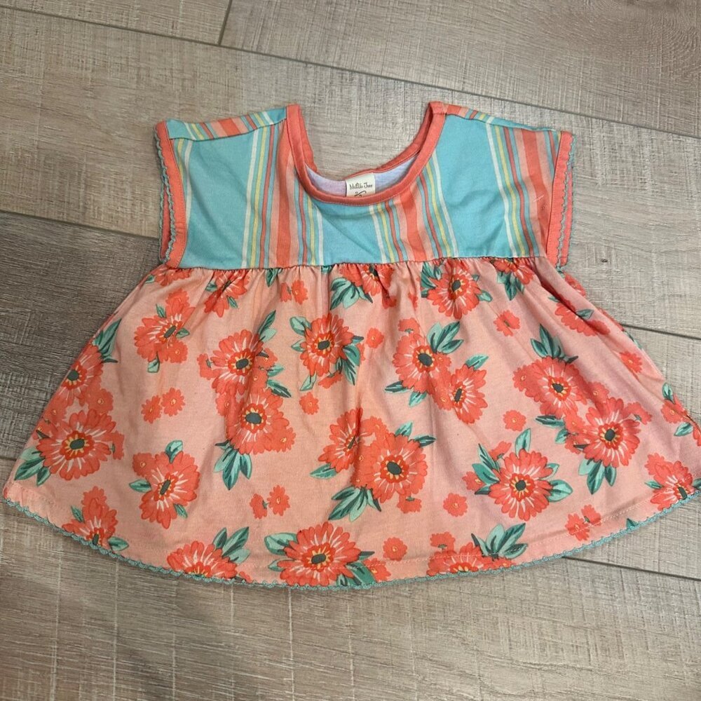 MATILDA JANE GIRLS SIZE 2 SLEEVELESS TANK SHIRT